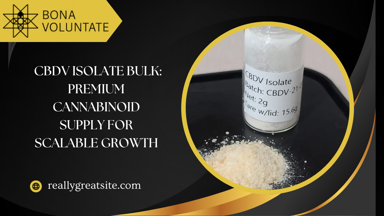 _CBDV Isolate Bulk Premium Cannabinoid Supply for Scalable Growth