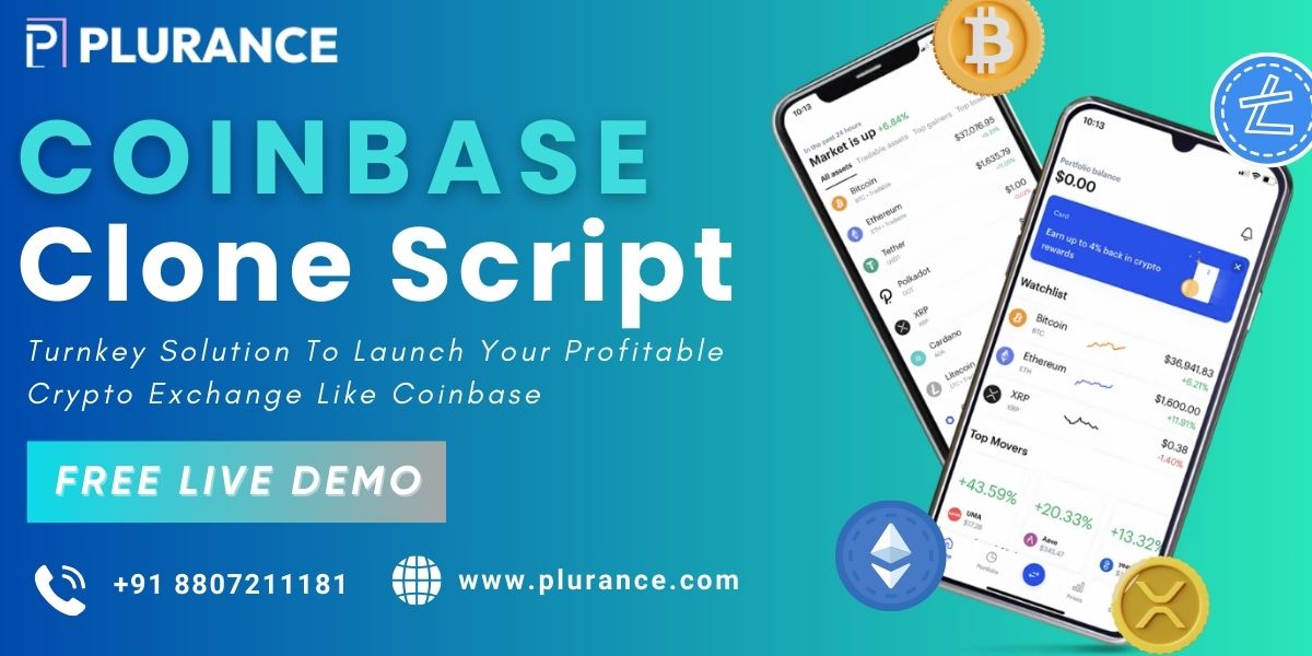 Plurance - Coinbase clone script