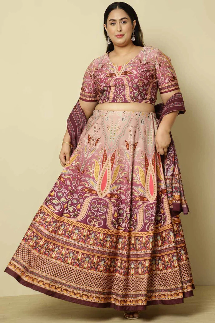 Plus Size lehnga