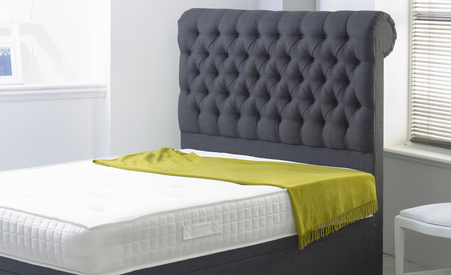 chesterfield headboard