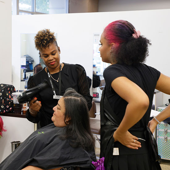 student-learning-cosmetology-skills-rogers-park