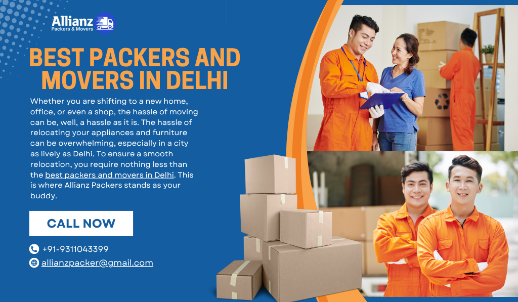 Best Packers and Movers in Delhi.