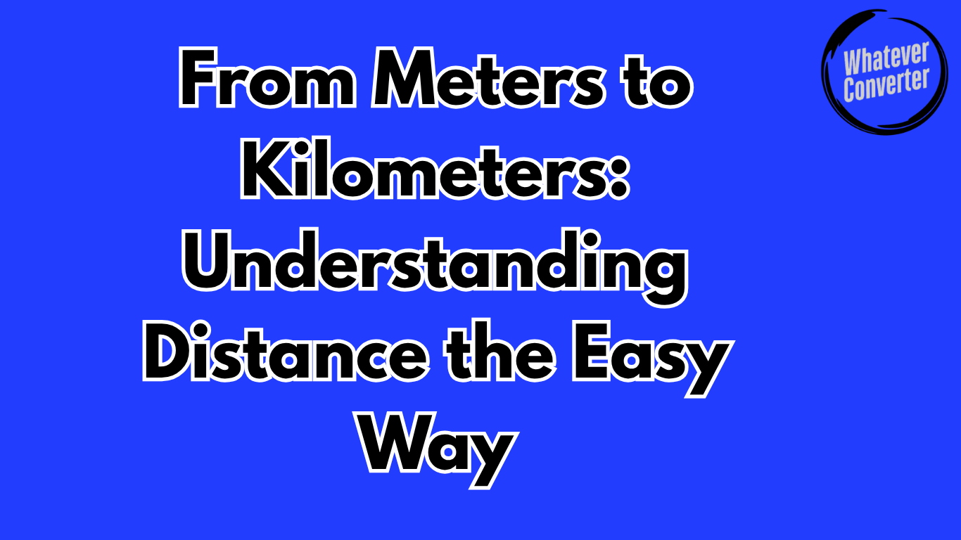 Meters to Km