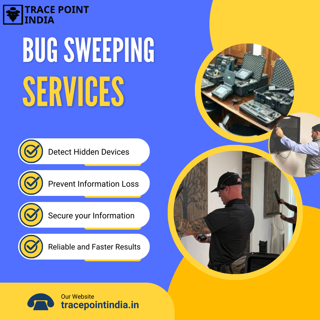 Bug Sweeping Services - Trace Point India