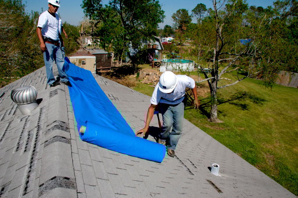 Emergency Roof Tarp Service