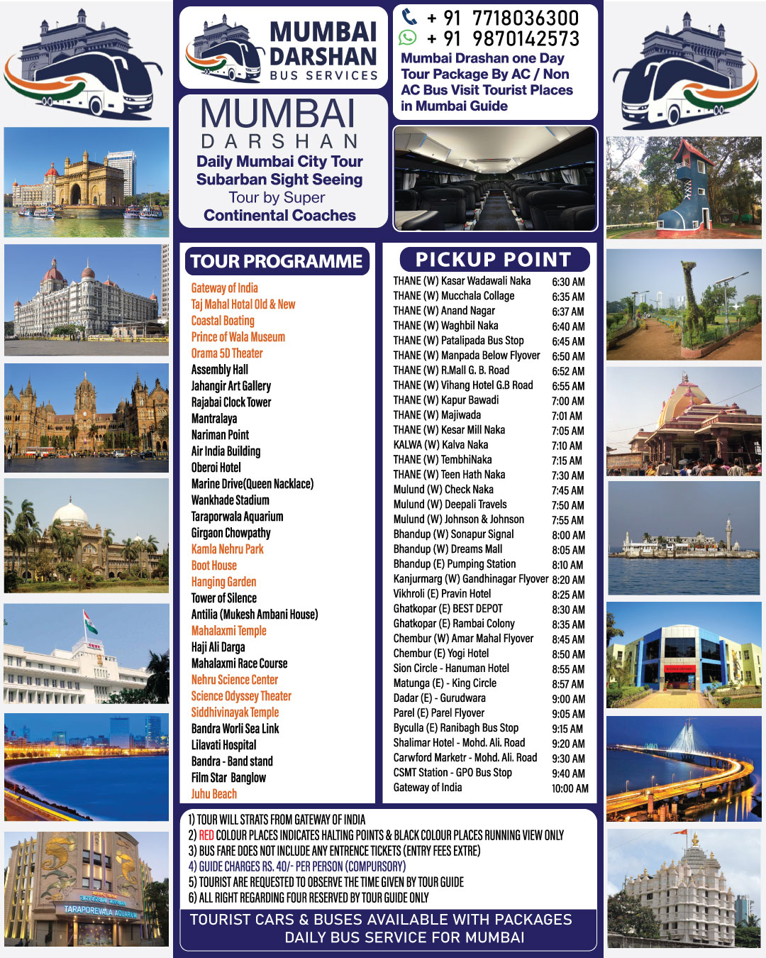 Mumbai-Darshan-Bus-Chart