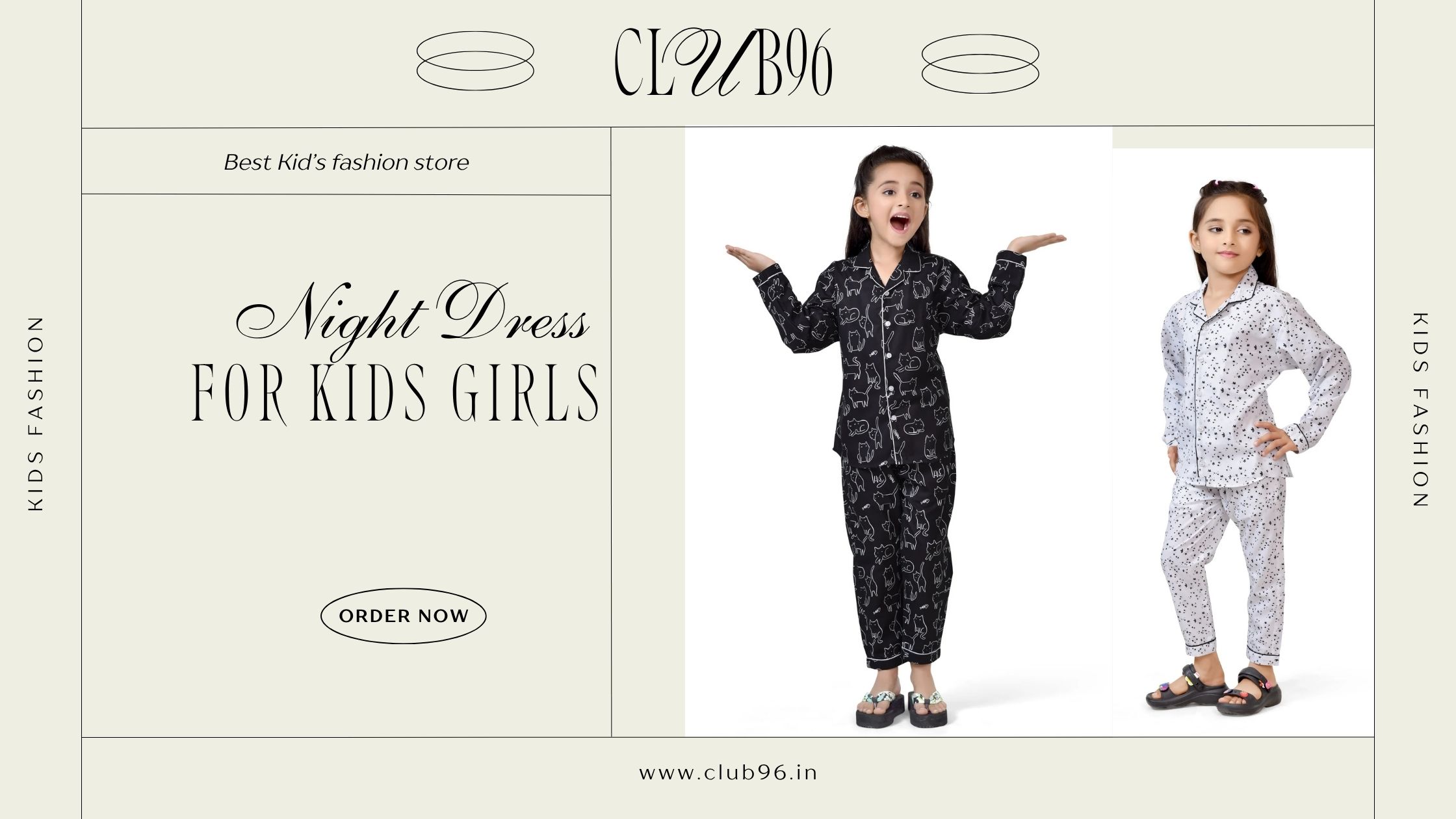 Must-Have Night Dress for Kids Girls – Fashion Meets Comfort at Bedtime