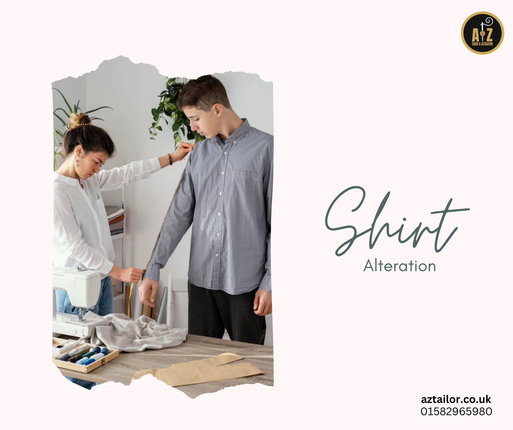 Shirt alteration 10% OFF