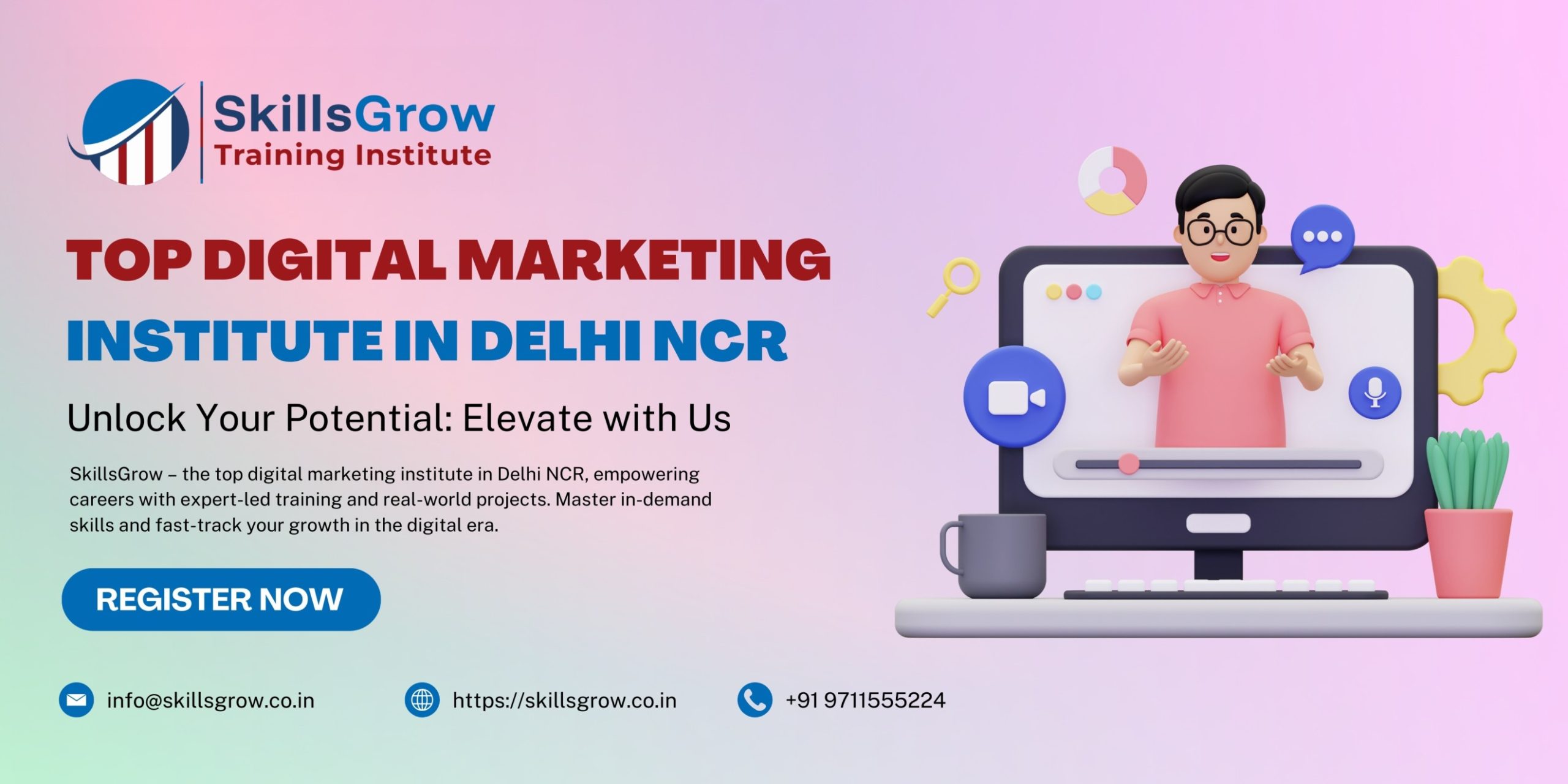 Top digital marketing institute in Delhi NCR