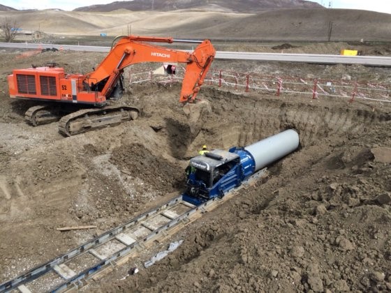 auger boring machine