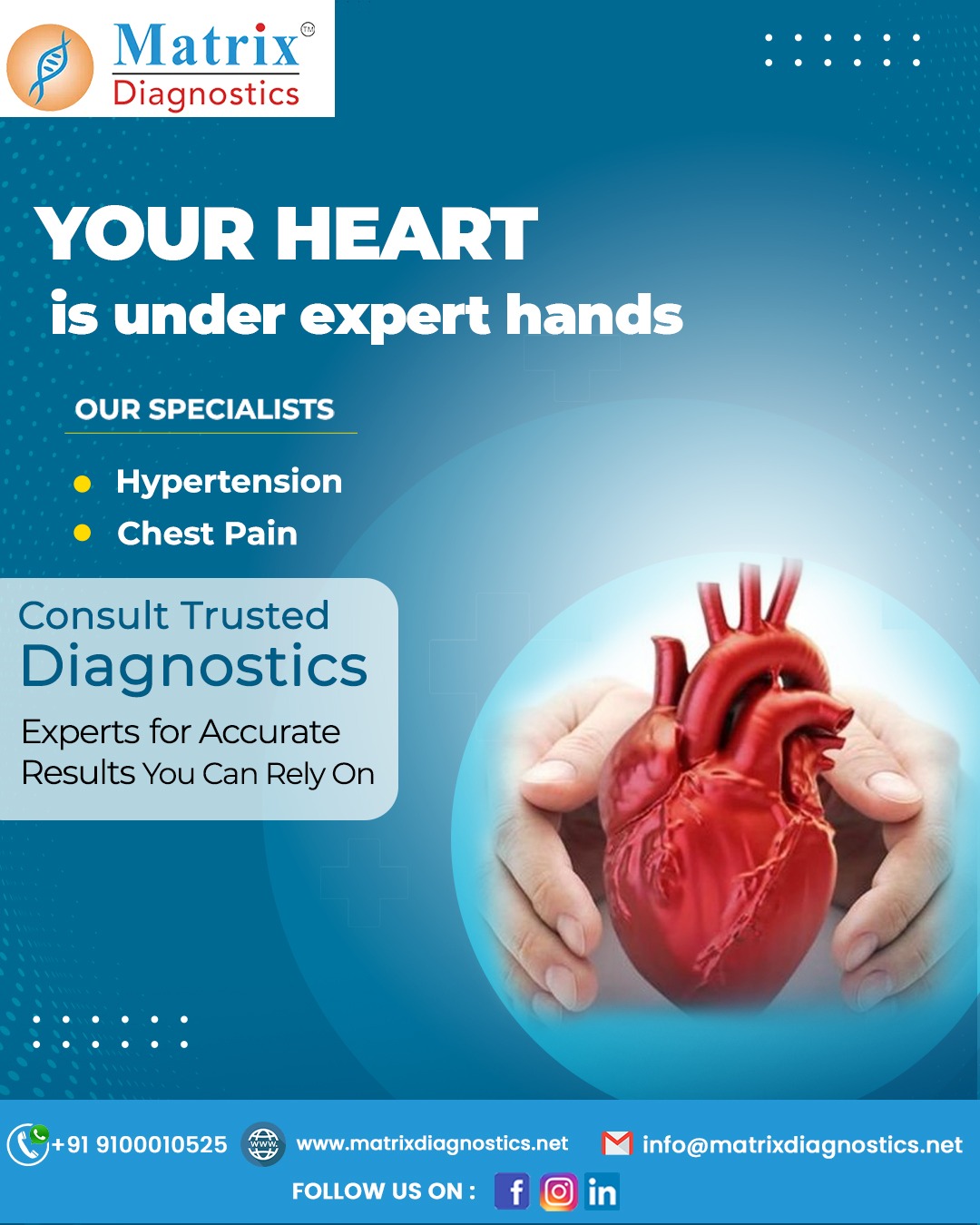 Expert Cardiology Care at Matrix Diagnostics | Hypertension & Chest Pain Specialists