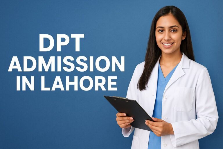 DPT admission in Lahore