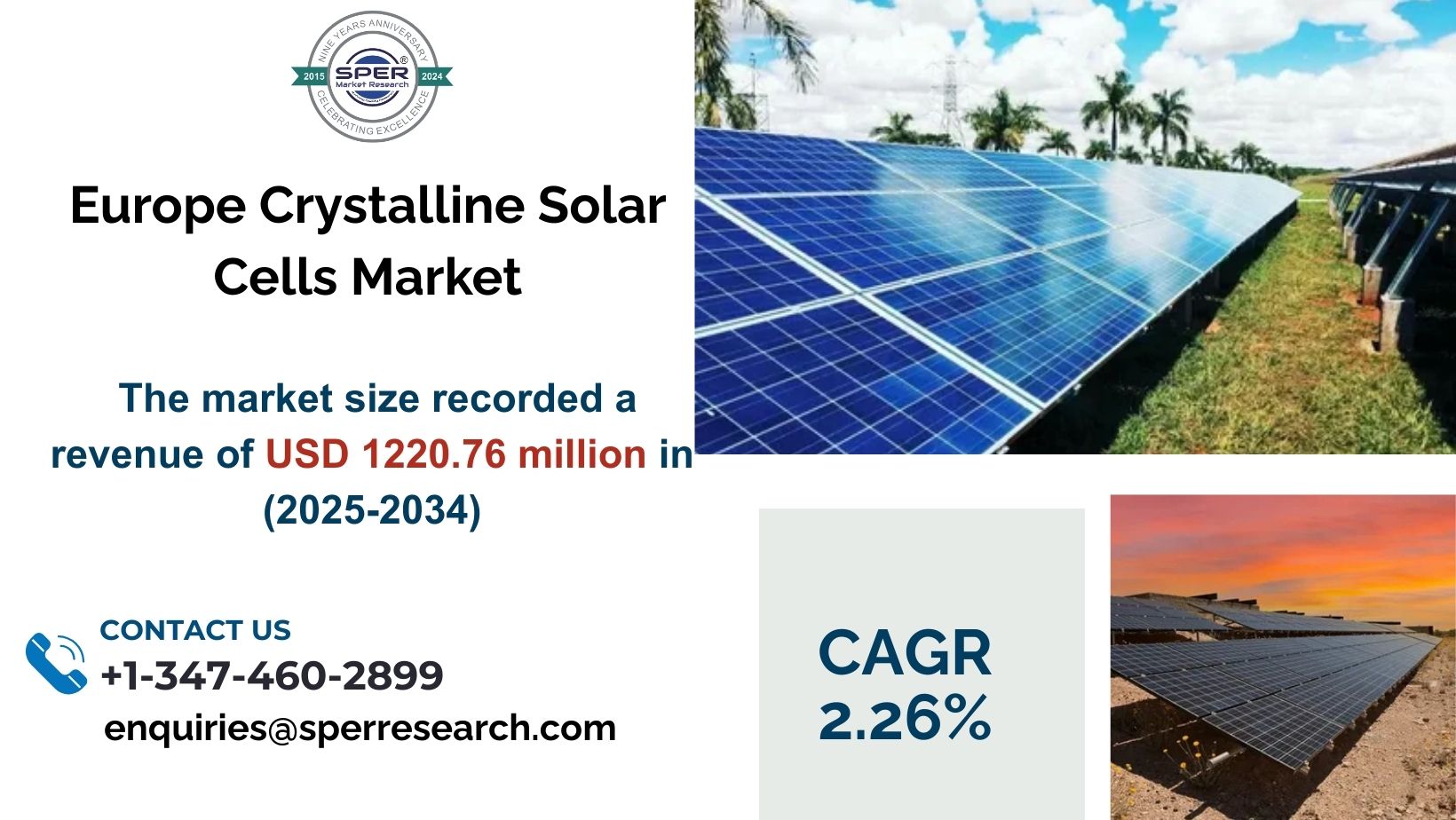 Europe Crystalline Solar Cells Market