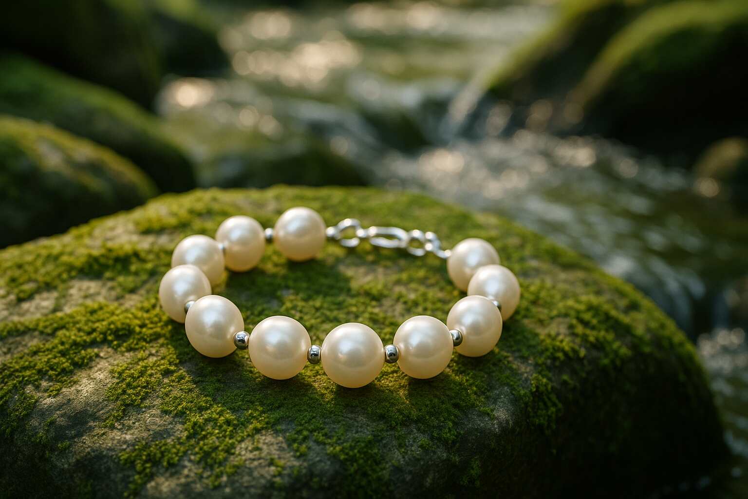 Handmade Pearl Bracelet