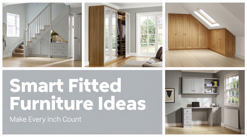 Maximise Your Home’s Potential with Smart Fitted Furniture