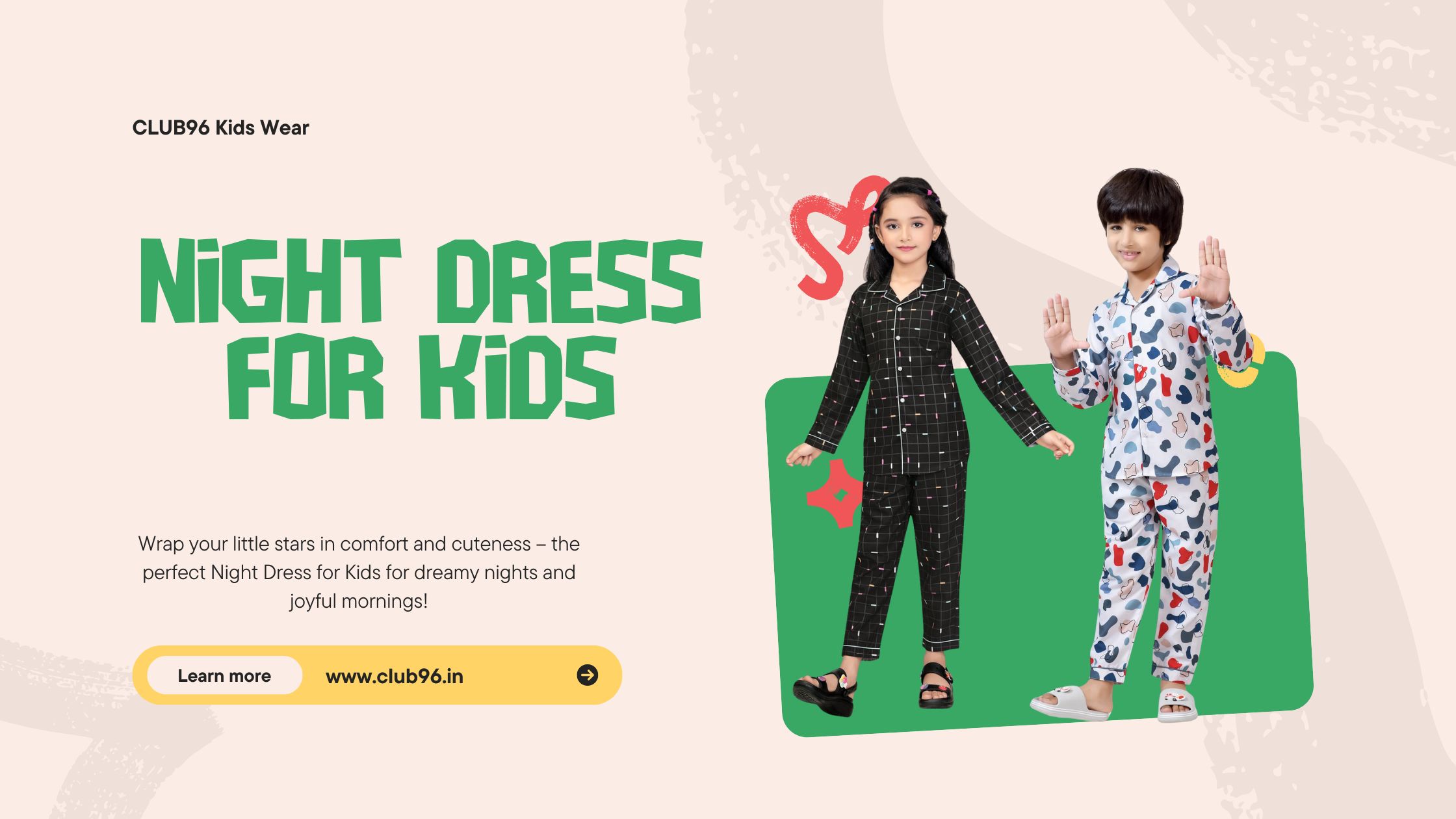 Night Dress for Kids