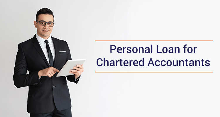 Personal Loan for Chartered Accountants