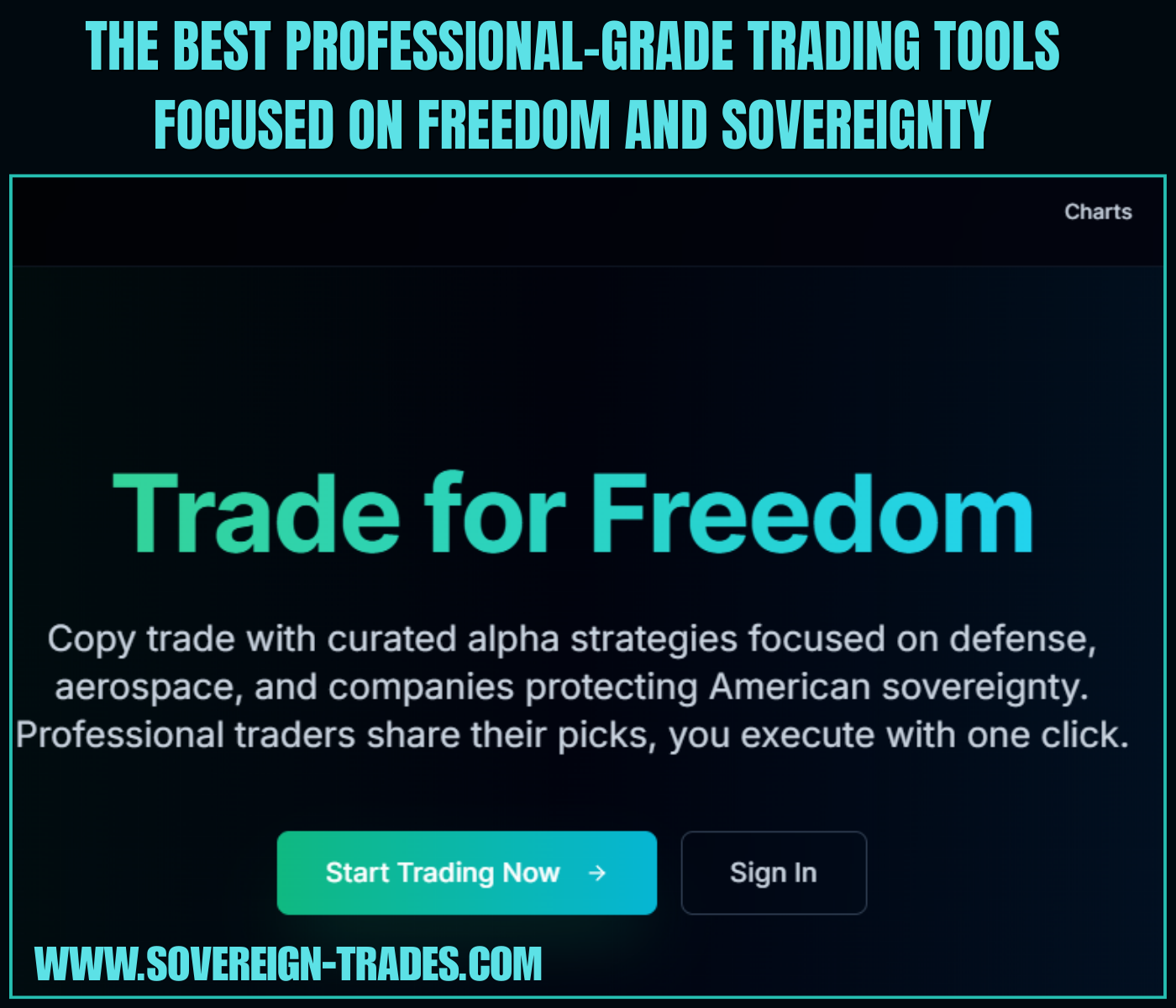 The Best Professional-grade trading tools focused on freedom and sovereignty