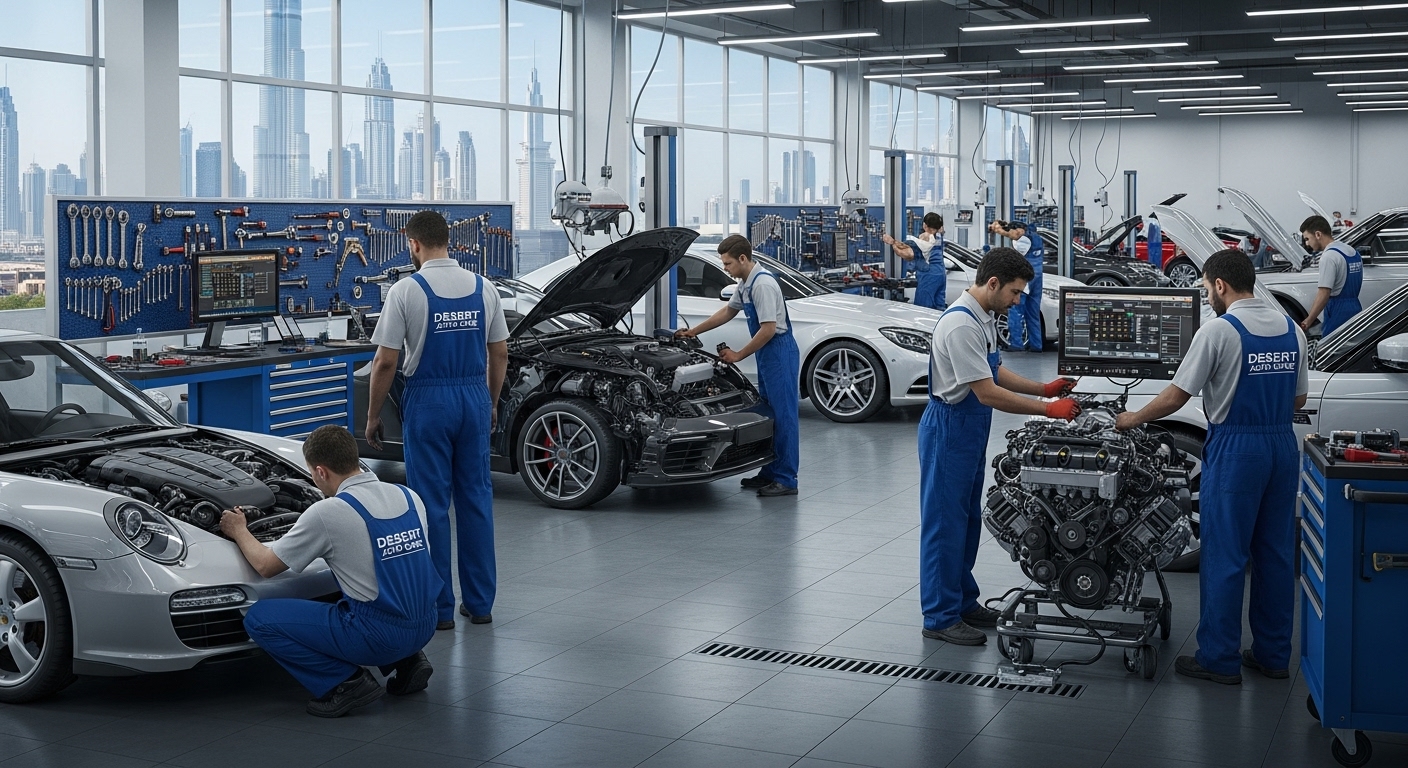 car engine repair service in Dubai