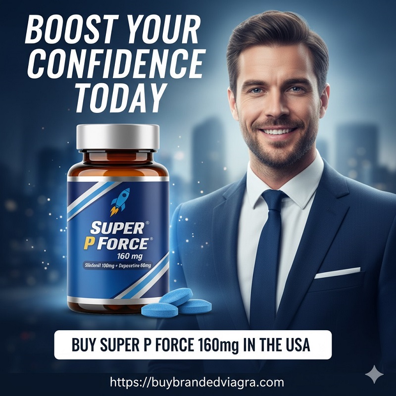 Buy Super P Force 160 mg in the USA – Boost Your Confidence Today