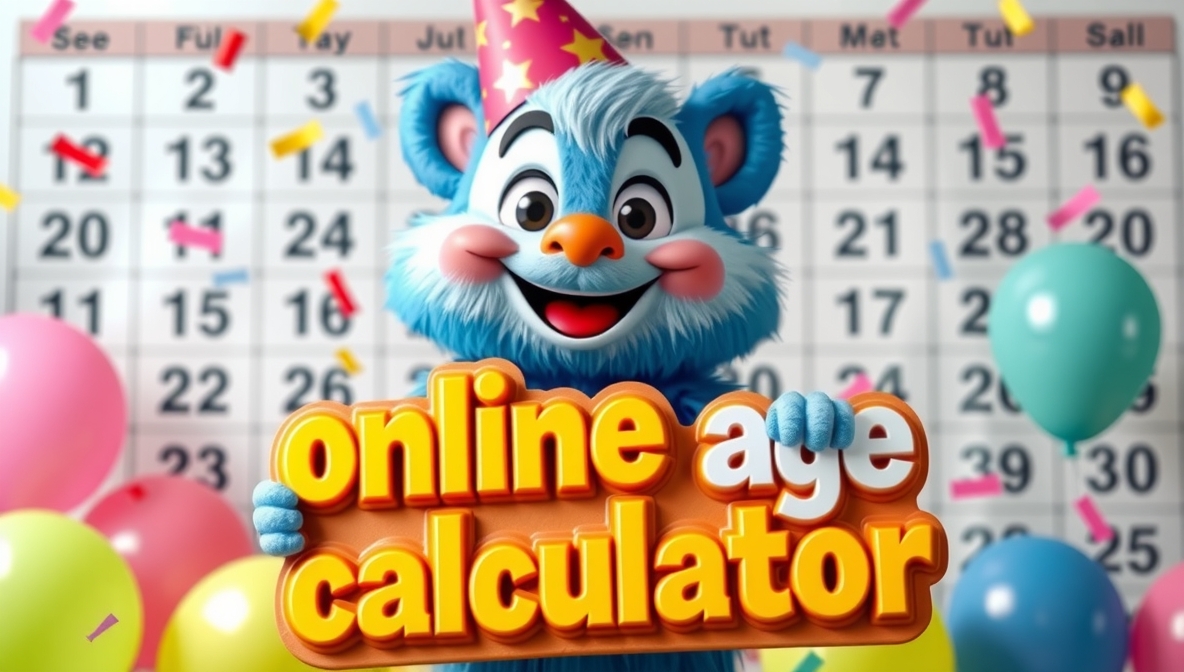 Calculate Age from Date of Birth in Seconds Online