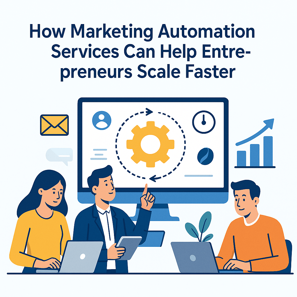 How Marketing Automation Services Can Help Entrepreneurs Scale Faster