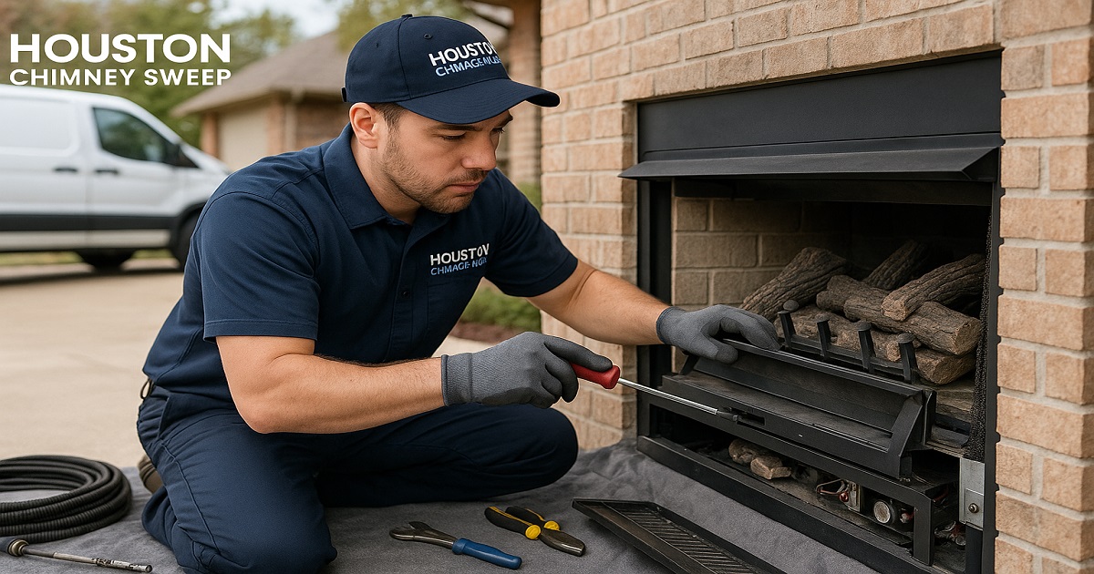 gas fireplace repair houston