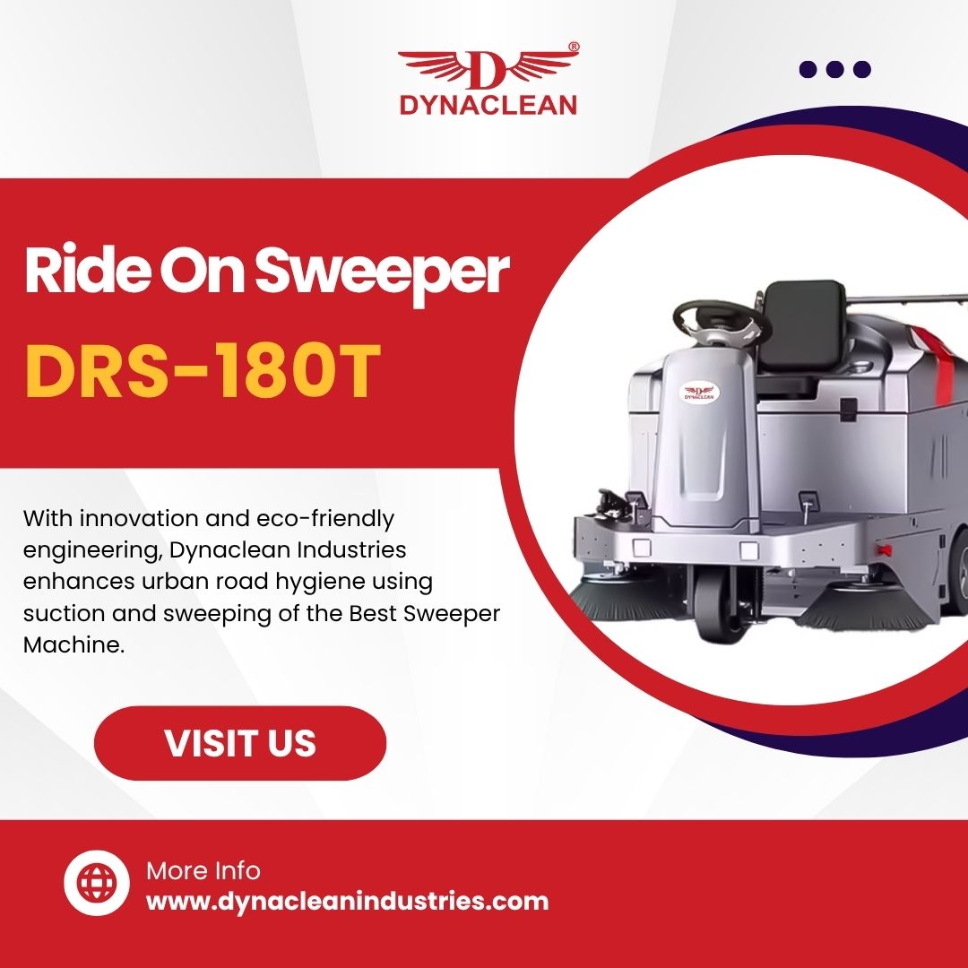 RIDE ON SWEEPER MACHINE 180 T