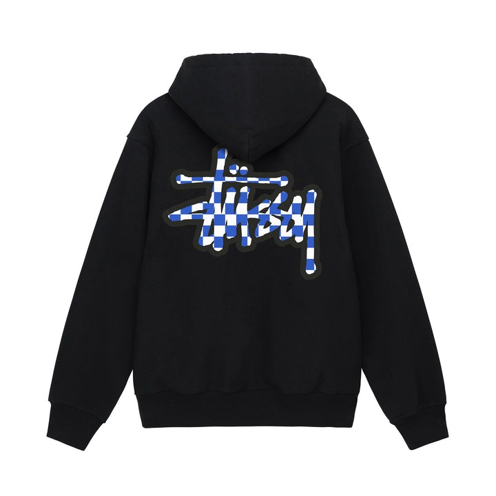 STUSSY CHECKER STOCK HOODIE