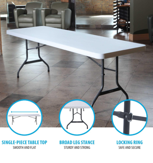 commercial folding tables