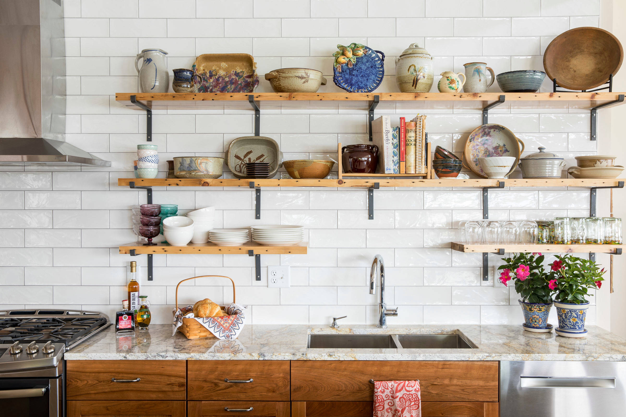 Tips for Styling Open Shelves Without Making Them Look Messy