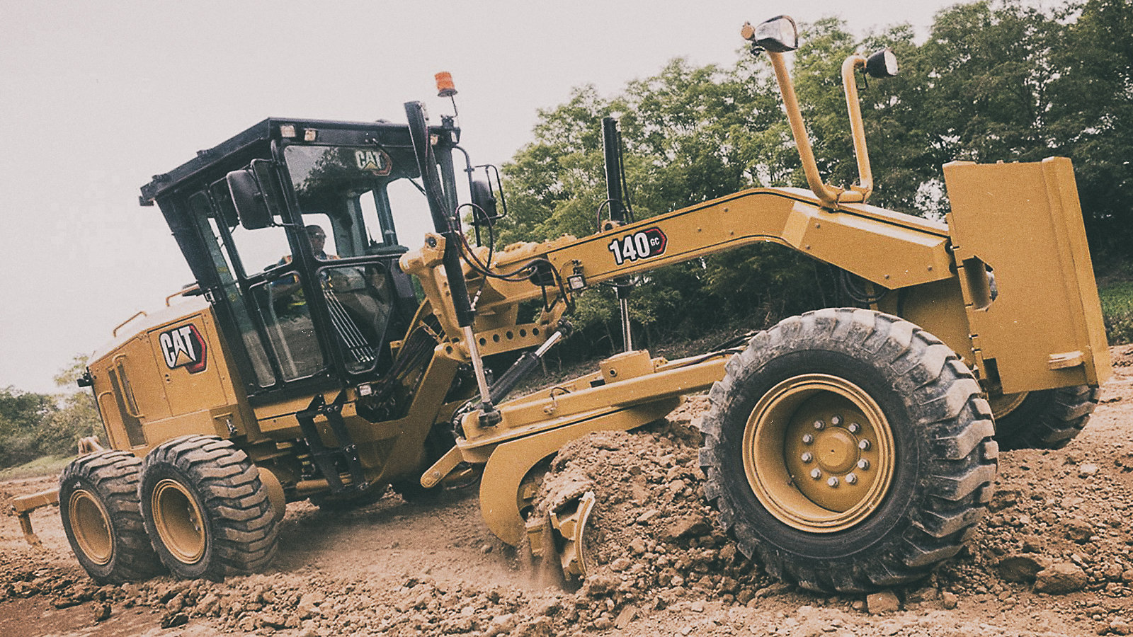 caterpiller used motor grader