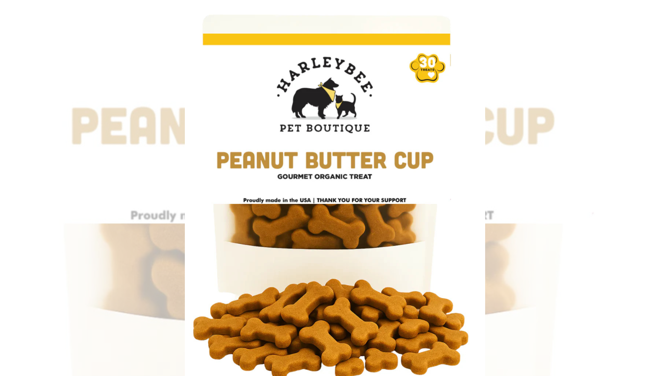 homemade peanut butter treats for dogs