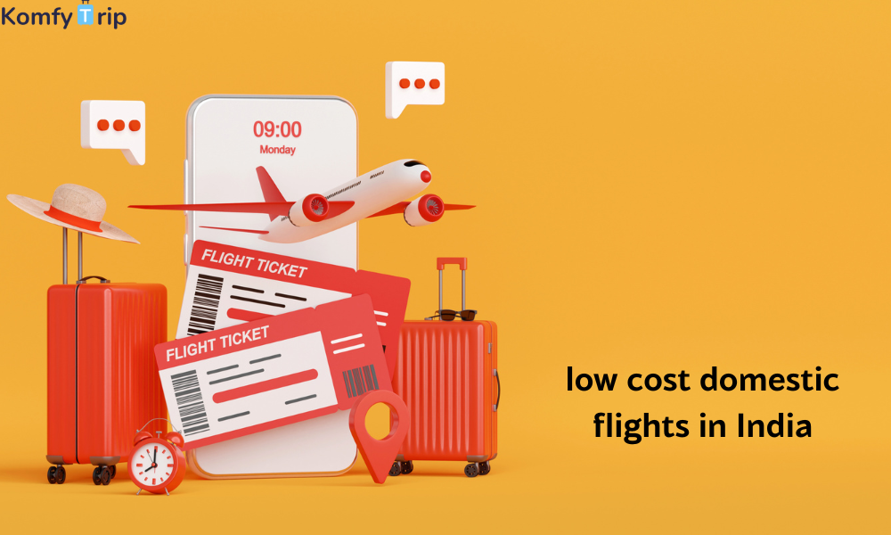 low cost domestic flights in India