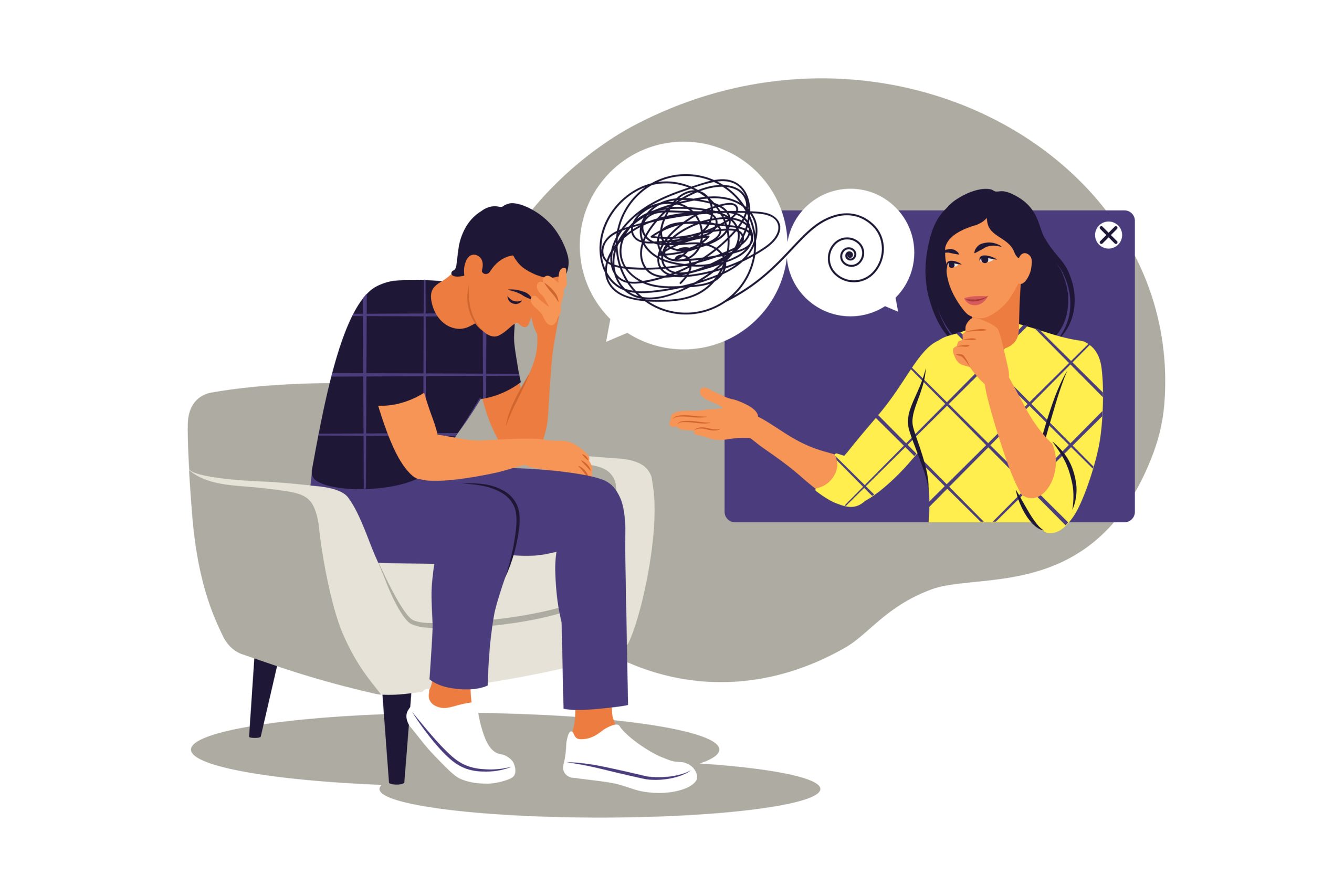 u9468-psychological-counseling-concept-psychological-assistance-service-illustration-flat-vector